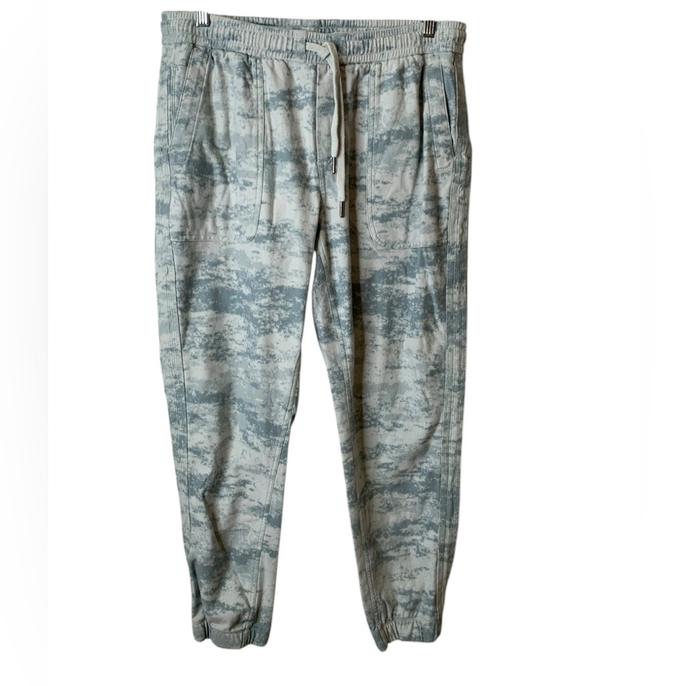 Athleta Farallon Joggers Size M Drawstring Elastic Waist Pockets Athleisure
